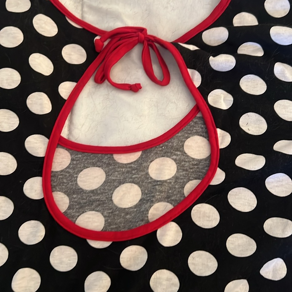 Rock Steady black & white polka dot top - Picture 6 of 6